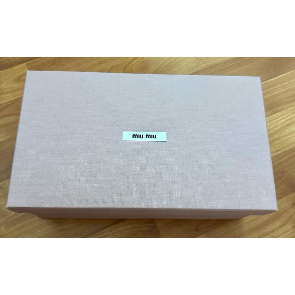 Miu Miu  empty shoe box
